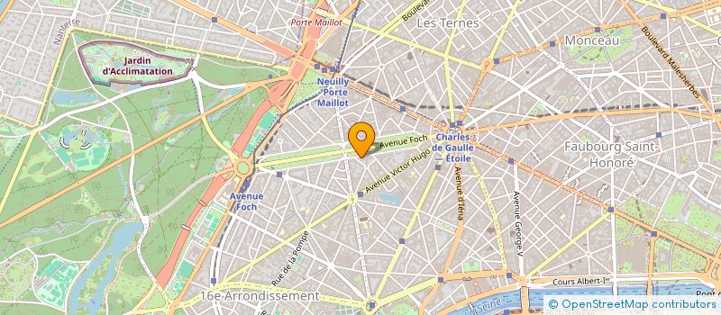 localisation de l'entreprise MONSIEUR JEAN-GERARD TRAHAM  PARIS