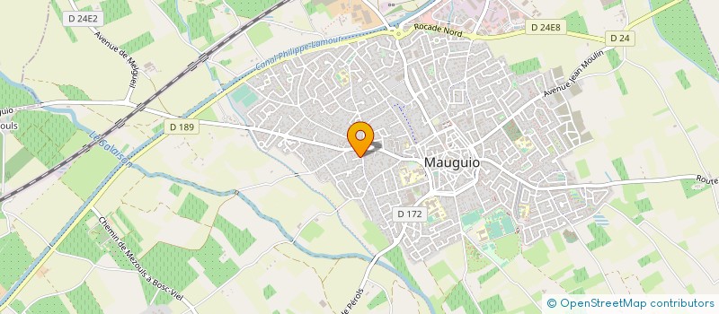 localisation de l'entreprise MONSIEUR JEAN GERAUD à MAUGUIO