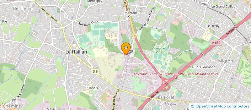 localisation de l'entreprise MONSIEUR JEAN GERIN à LE HAILLAN