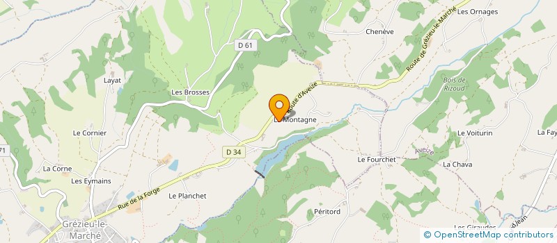 localisation de l'entreprise MONSIEUR JEAN GERIN  GREZIEU-LE-MARCHE