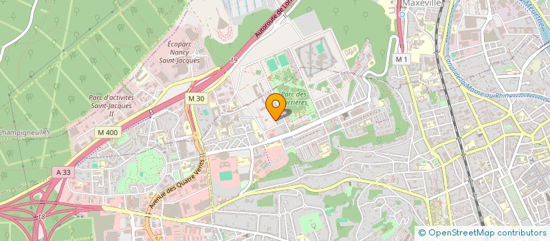 localisation de l'entreprise MONSIEUR JEAN GERIN  NANCY