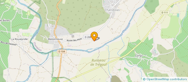 localisation de l'entreprise MONSIEUR JEAN GERMAIN  LABLACHERE