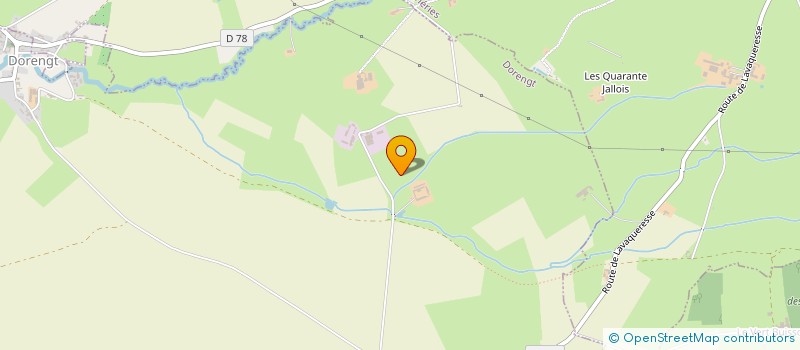 localisation de l'entreprise MONSIEUR JEAN-GERMAIN VANHOUTTE  DORENGT