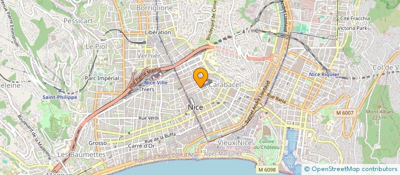 localisation de l'entreprise MONSIEUR JEAN GERMANETTO à NICE
