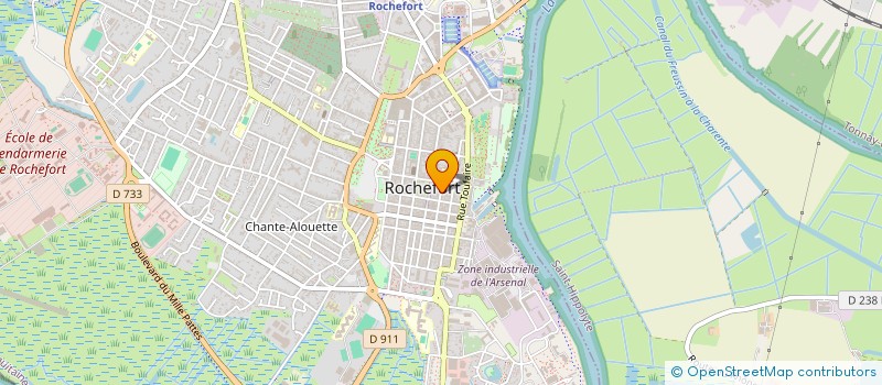localisation de l'entreprise MONSIEUR JEAN GERMONNEAU à ROCHEFORT