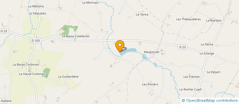 localisation de l'entreprise MONSIEUR JEAN GESMIER  RIVES-DU-COUESNON