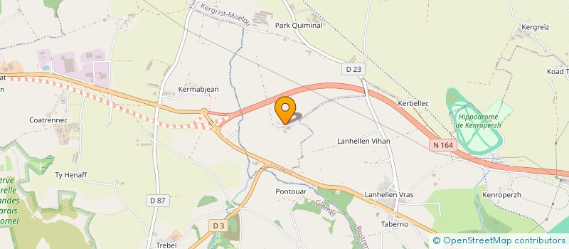 localisation de l'entreprise MONSIEUR JEAN GESTIN à KERGRIST-MOELOU