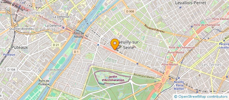 localisation de l'entreprise MONSIEUR JEAN GHATTAS à NEUILLY-SUR-SEINE