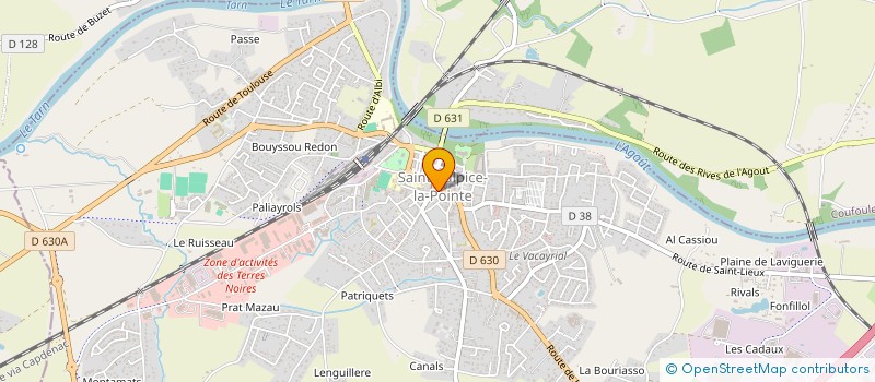 localisation de l'entreprise MONSIEUR JEAN GIBERT  SAINT-SULPICE-LA-POINTE