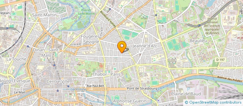 localisation de l'entreprise MONSIEUR JEAN GICQUEL à RENNES