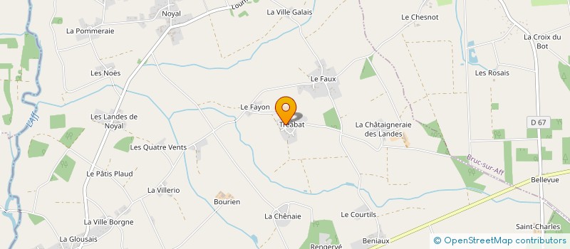 localisation de l'entreprise MONSIEUR JEAN GICQUEL à SIXT-SUR-AFF