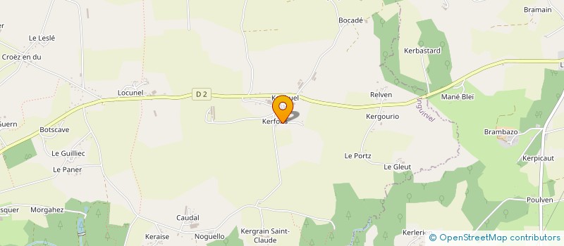 localisation de l'entreprise MONSIEUR JEAN GIGUELAY à INGUINIEL