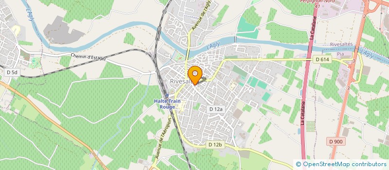 localisation de l'entreprise MONSIEUR JEAN GIL  RIVESALTES