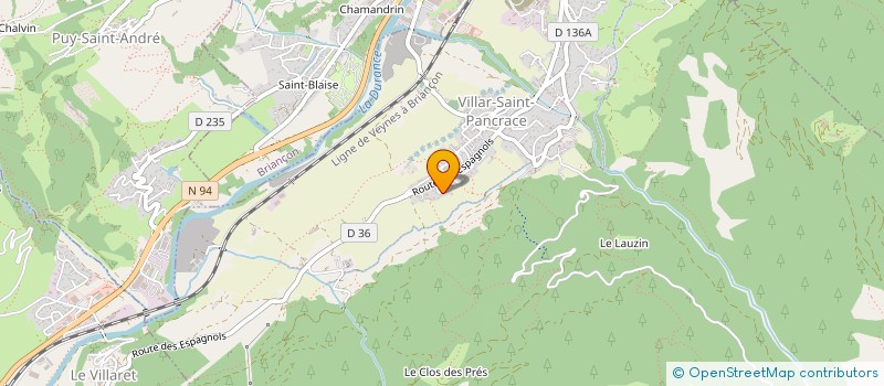 localisation de l'entreprise MONSIEUR JEAN GIL MARTINEZ  VILLAR-SAINT-PANCRACE