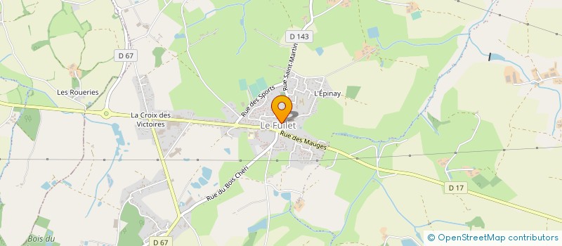localisation de l'entreprise MONSIEUR JEAN GILARDIN à MONTREVAULT-SUR-EVRE