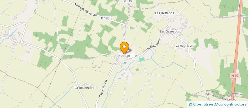localisation de l'entreprise MONSIEUR JEAN GILET à JUILLE
