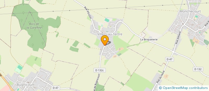 localisation de l'entreprise MONSIEUR JEAN GILLERON  VILLERS-AU-TERTRE