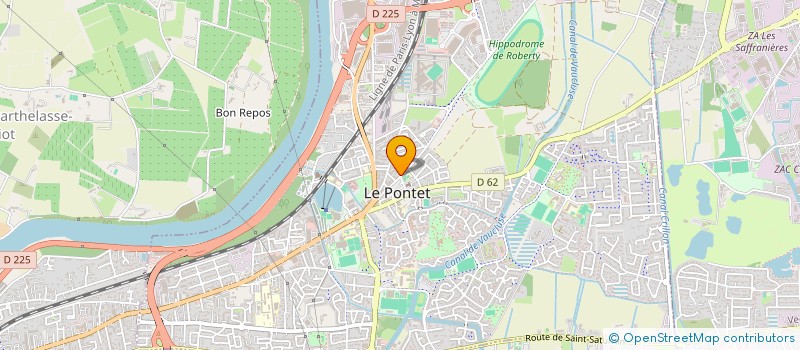 localisation de l'entreprise MONSIEUR JEAN GILLES  LE PONTET