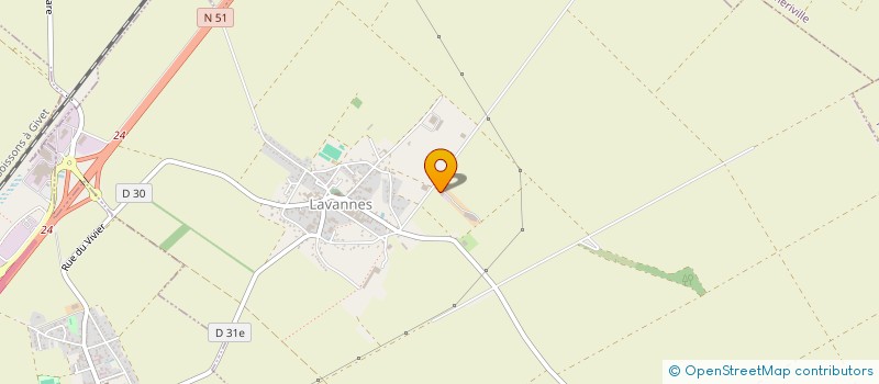 localisation de l'entreprise MONSIEUR JEAN GILLES  LAVANNES