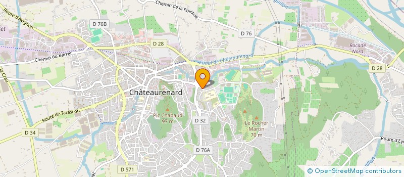 localisation de l'entreprise MONSIEUR JEAN-GILLES CHENU  CHATEAURENARD