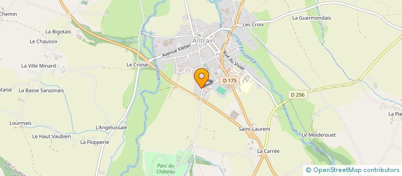 localisation de l'entreprise MONSIEUR JEAN GILLIERS  VAL-COUESNON