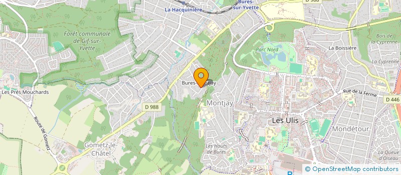 localisation de l'entreprise MONSIEUR JEAN GILLIO  BURES-SUR-YVETTE