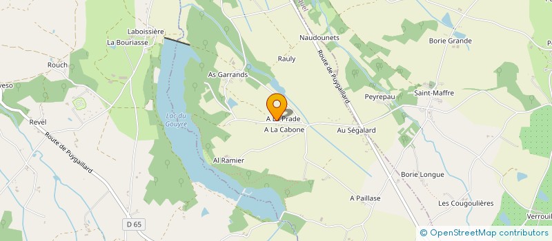 localisation de l'entreprise MONSIEUR JEAN GILLY à PUYGAILLARD-DE-QUERCY