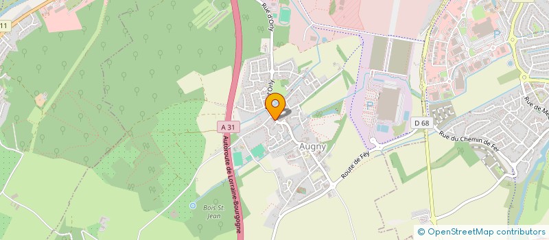 localisation de l'entreprise MONSIEUR JEAN GIMBERT à AUGNY