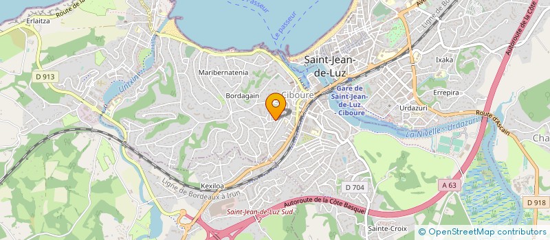 localisation de l'entreprise MONSIEUR JEAN GIMENEZ à CIBOURE