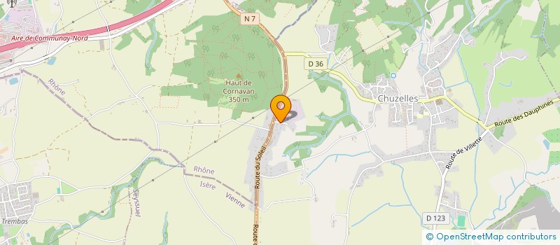 localisation de l'entreprise MONSIEUR JEAN- GIMENEZ  CHUZELLES