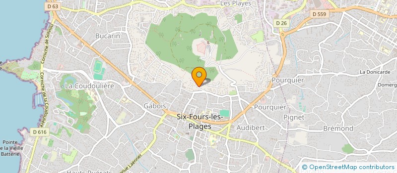 localisation de l'entreprise MONSIEUR JEAN GIMENEZ à SIX-FOURS-LES-PLAGES