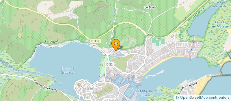 localisation de l'entreprise MONSIEUR JEAN GIMIE  GRUISSAN