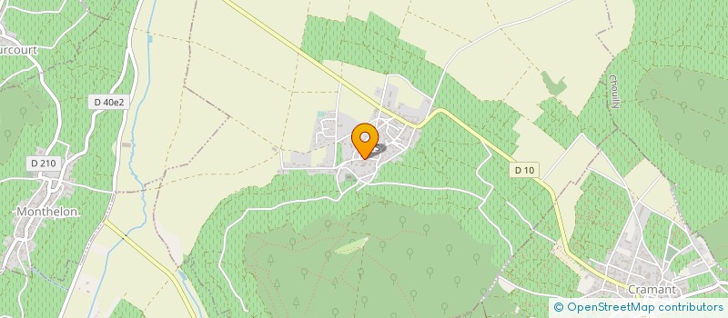 localisation de l'entreprise MONSIEUR JEAN GIMONNET  CUIS