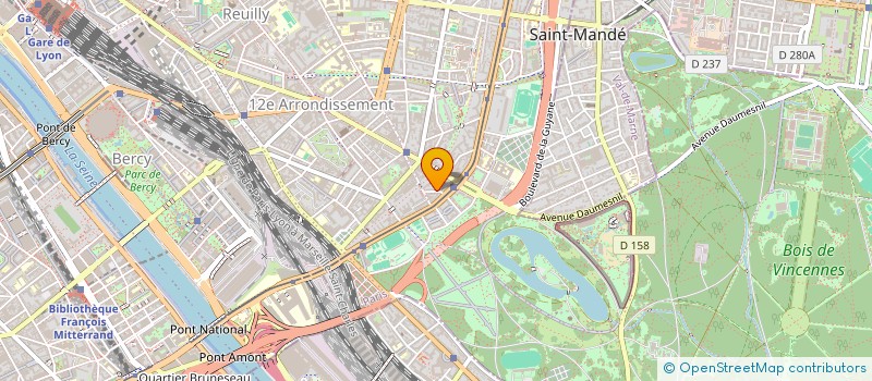 localisation de l'entreprise MONSIEUR JEAN GINAPE  PARIS