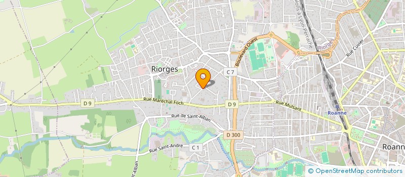 localisation de l'entreprise MONSIEUR JEAN GINEL à RIORGES