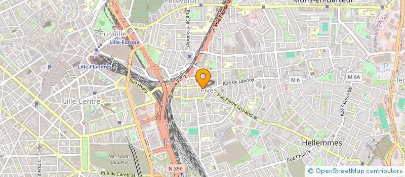 localisation de l'entreprise MONSIEUR JEAN GINESTET à LILLE