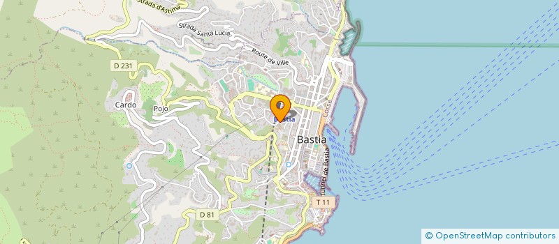 localisation de l'entreprise MONSIEUR JEAN GIOVANNONI à BASTIA