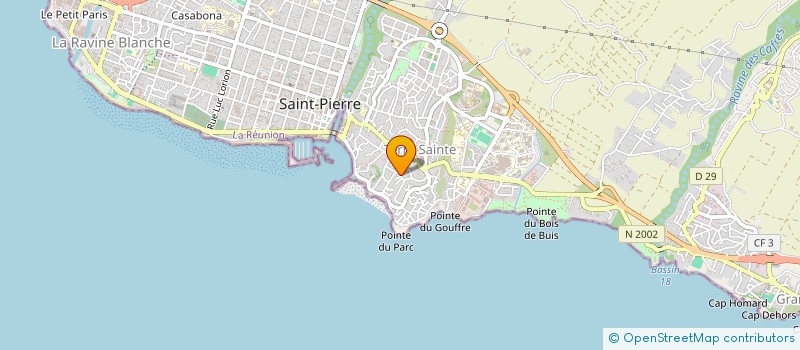 localisation de l'entreprise MONSIEUR JEAN GIRAHOUA à SAINT-PIERRE