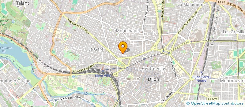localisation de l'entreprise MONSIEUR JEAN GIRARD à DIJON