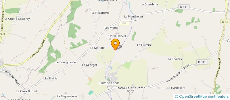 localisation de l'entreprise MONSIEUR JEAN GIRARD  SAINT-SAUVEUR-VILLAGES