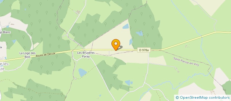 localisation de l'entreprise MONSIEUR JEAN GIRARD  SAINT-GERMAIN-CHASSENAY