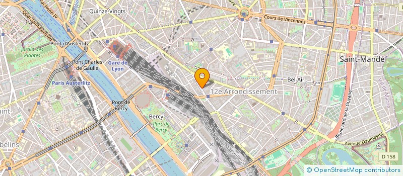 localisation de l'entreprise MONSIEUR JEAN GIRARD  PARIS