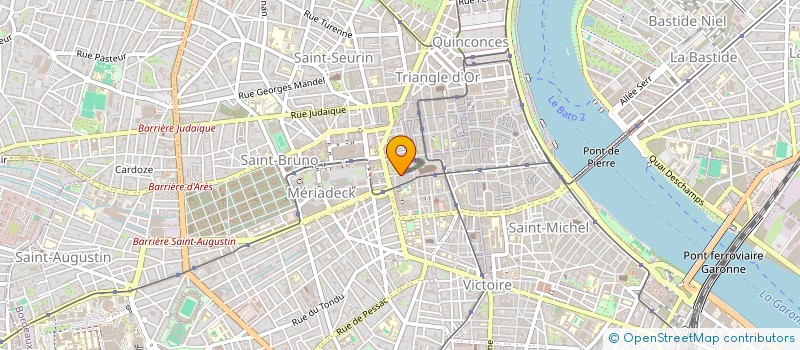 localisation de l'entreprise MONSIEUR JEAN GIRARDEAU  BORDEAUX