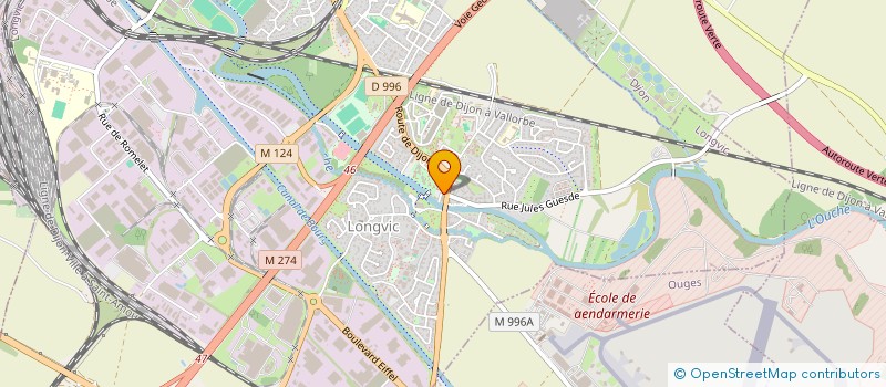 localisation de l'entreprise MONSIEUR JEAN GIRARDOT  LONGVIC