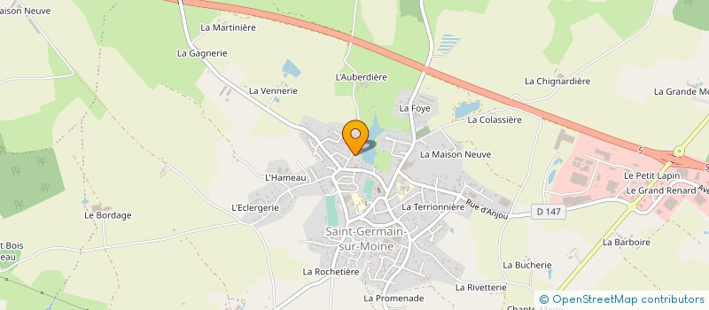 localisation de l'entreprise MONSIEUR JEAN GIRAUD à SEVREMOINE