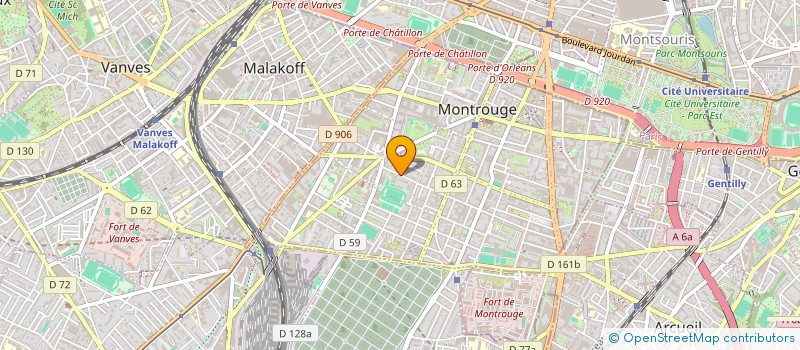 localisation de l'entreprise MONSIEUR JEAN GIRAUD à MONTROUGE