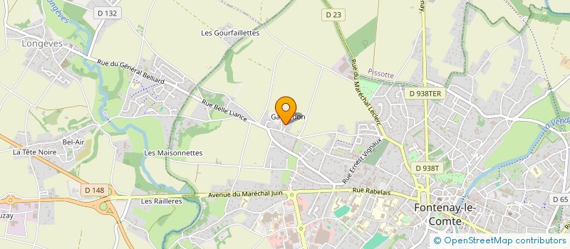 localisation de l'entreprise MONSIEUR JEAN GIRAUDEAU à FONTENAY-LE-COMTE