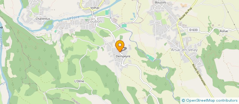 localisation de l'entreprise MONSIEUR JEAN GIRE à ARSAC-EN-VELAY