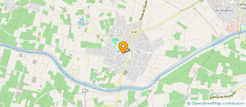 localisation de l'entreprise MONSIEUR JEAN GIRO  CLAIRA