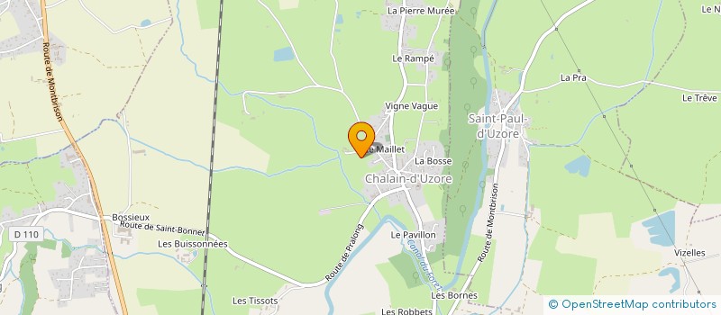 localisation de l'entreprise MONSIEUR JEAN GIROUD à MONTBRISON